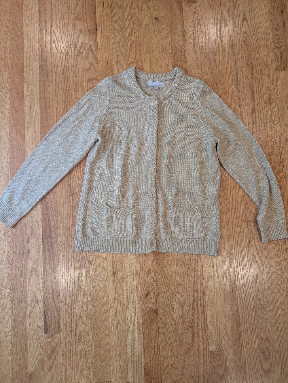 Carolyn Taylor Size L Button Down Cardigan
